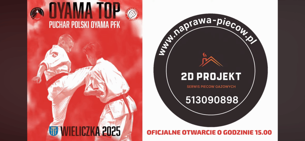 Sponsor pocharu Polski Oyama PFK " OYAMA TOP" Wieliczka 2025